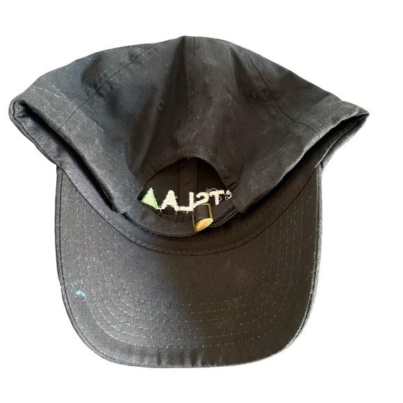 Tesla White Baseball Cap - Picture 2 of 4